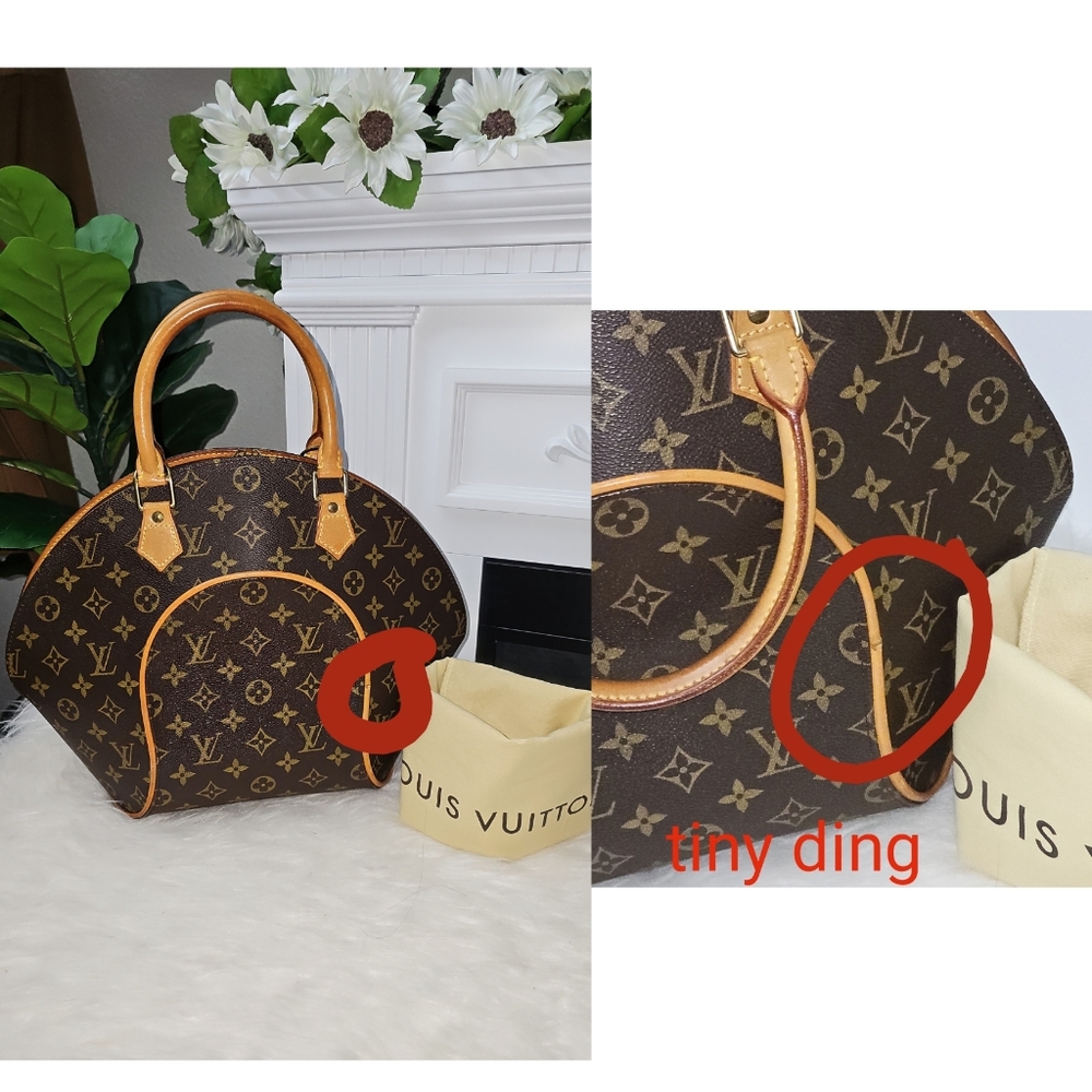 🔥🔥 Beautiful Condition 🔥🔥 Authentic Louis Vuitton Ellipse MM - Picture 11 of 17